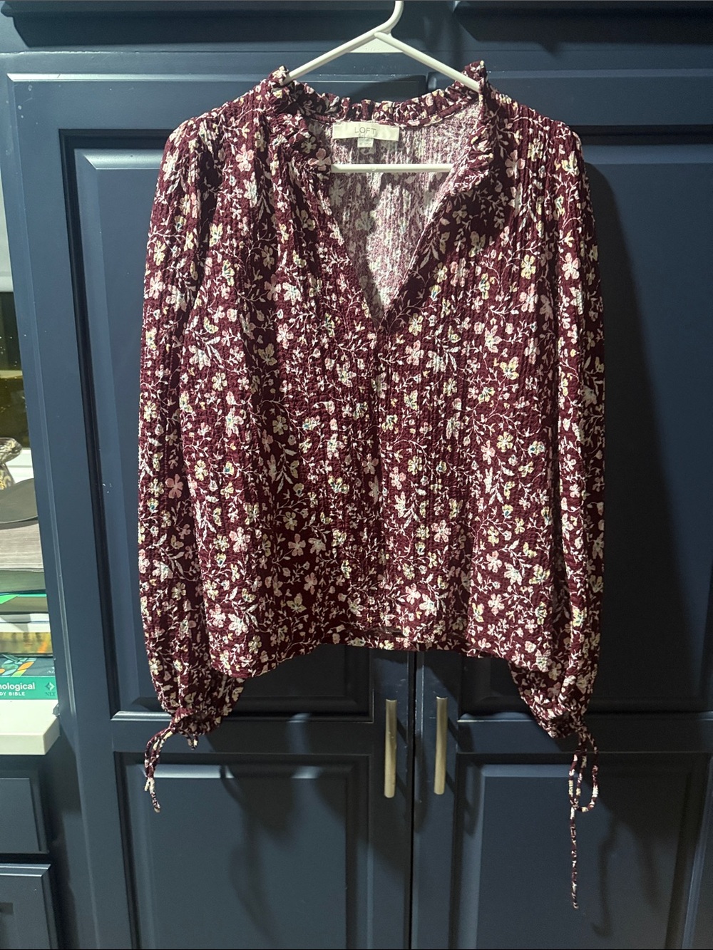 Loft Floral Shirt Size X-Small